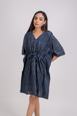 510-109 Whitelotus "Sony" kaftan knee length Women's Dress