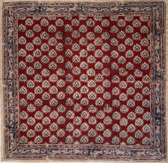 Diya Red - Kalamkari Cotton Bandana