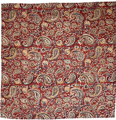 Red Paisley - Kalamkari Cotton Bandana