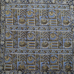 Evening Dandelions - Kalamkari Cotton Bandana