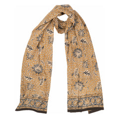 600-038 Women's Scarf - Hand Block Printed