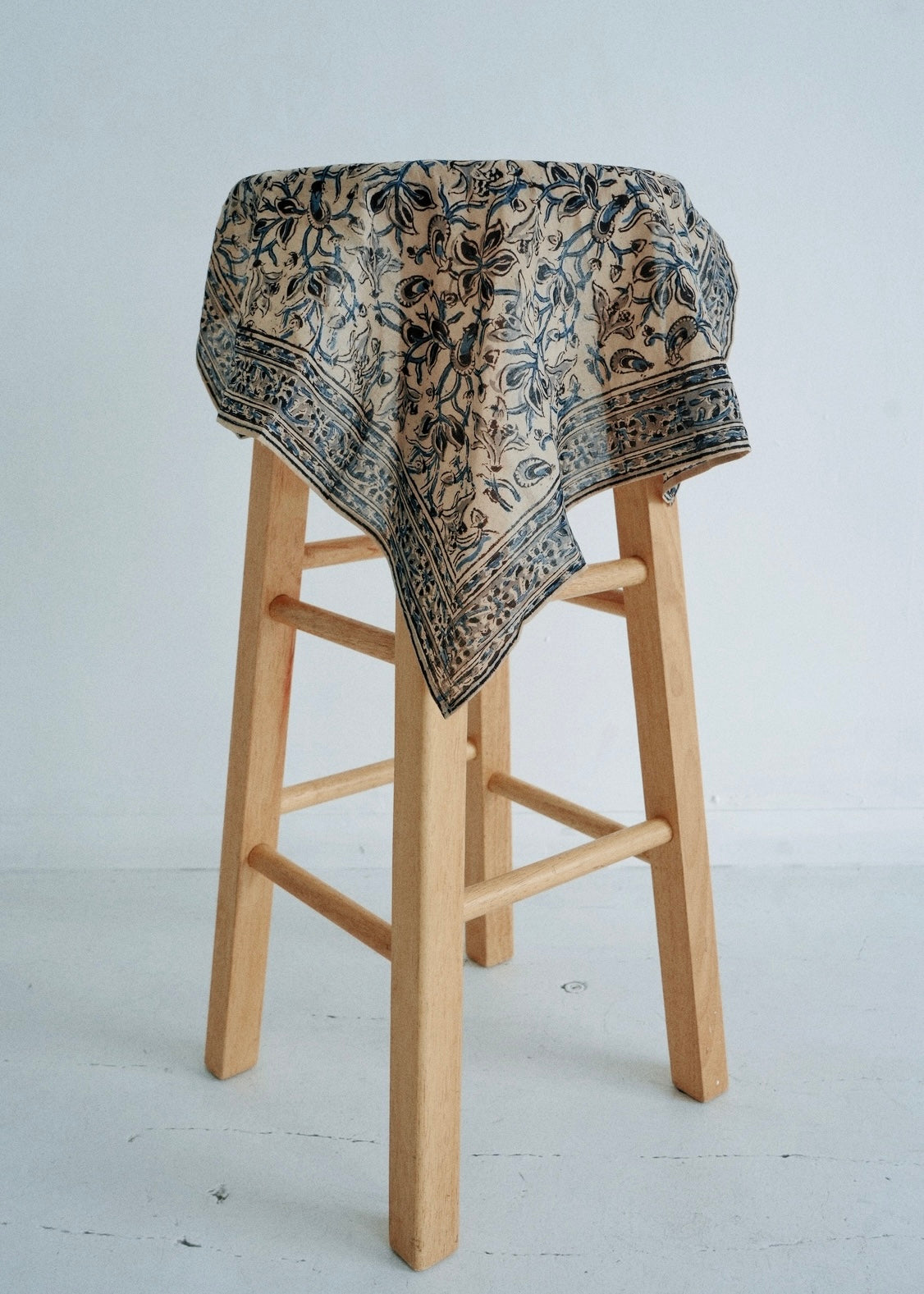 Ocean Breeze - Kalamkari Cotton Bandana