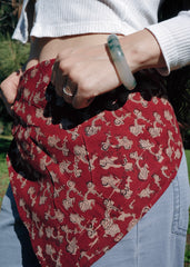 Sunset Ride - Kalamkari Cotton Bandana