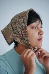 Rosary - Kalamkari Cotton Bandana (KK1472)