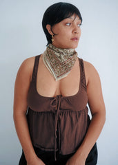 Mystic Vines -  Kalamkari Cotton Bandana