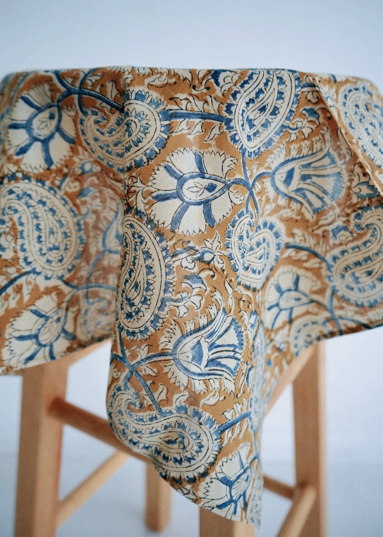 Twilight Paisley - Kalamkari Cotton Bandana