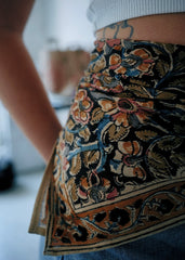 Lost in the Forest - Kalamkari Cotton Bandana