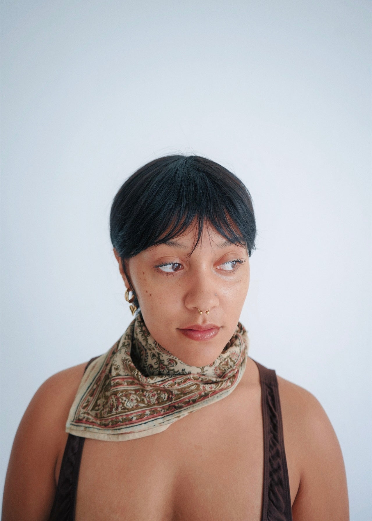 Mystic Vines -  Kalamkari Cotton Bandana