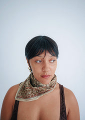 Mystic Vines -  Kalamkari Cotton Bandana