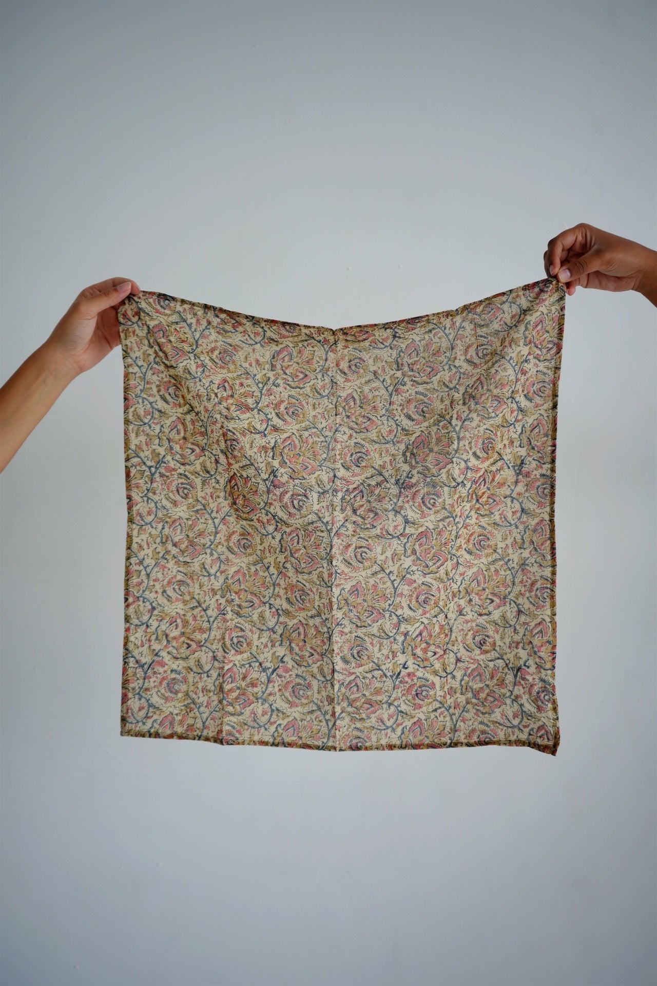 Rosary - Kalamkari Cotton Bandana (KK1472)