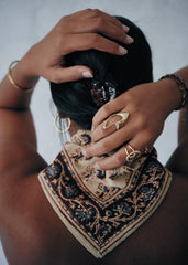 Copper Harvest - Kalamkari Cotton Bandana