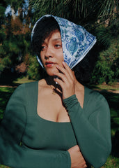 Mykonos - Block Printed Cotton Bandana