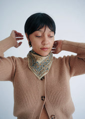 Pine Bouquet - Kalamkari Cotton Bandana