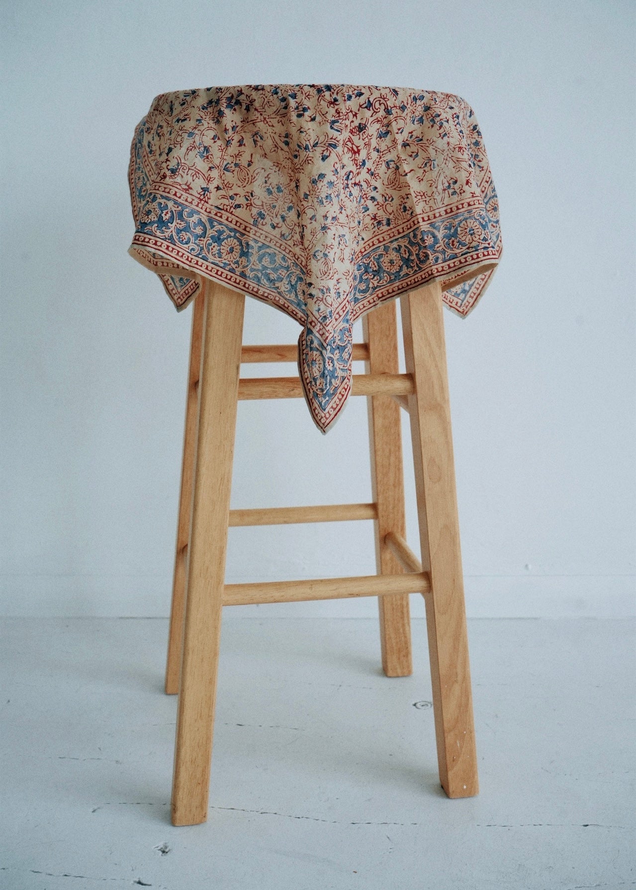 Rosewood Blossom - Kalamkari Cotton Bandana