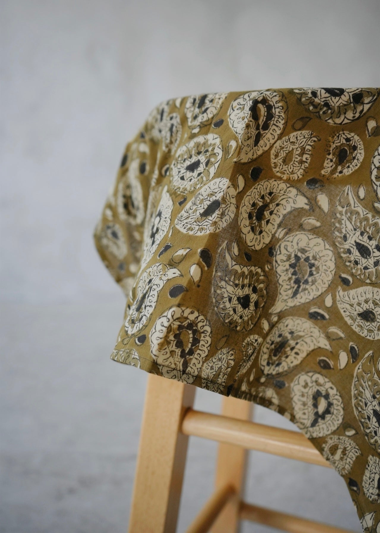 Emerald Wine - Kalamkari Cotton Bandana