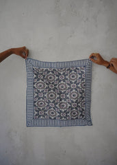 Kaleidoscope - Hand Block Printed Cotton Bandana