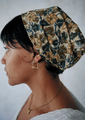 Woven Thistle - Kalamkari Cotton Bandana