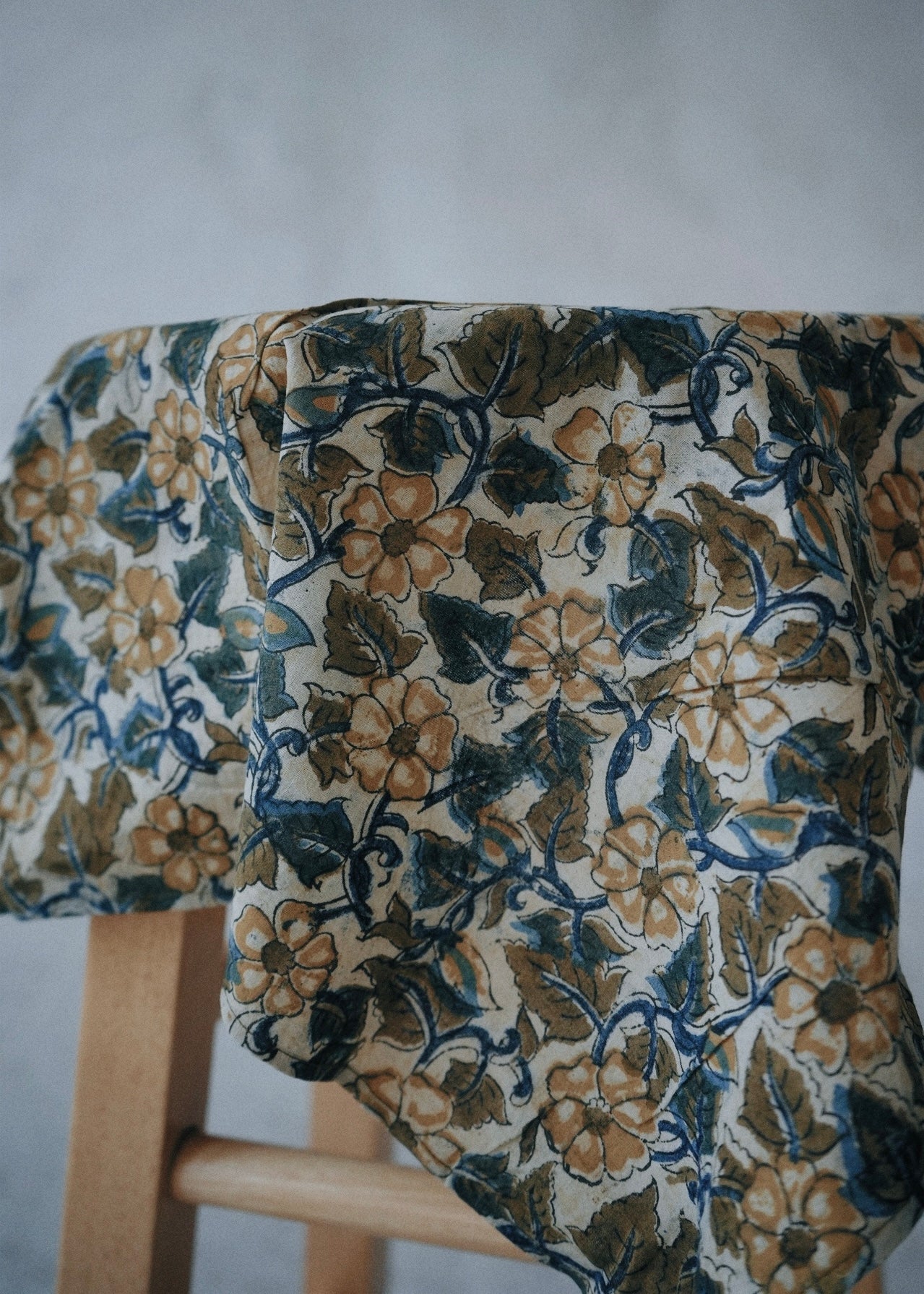 Woven Thistle - Kalamkari Cotton Bandana