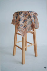 Midnight Mirage - Kalamkari Cotton Bandana