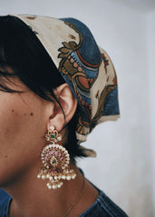 Swan Lake Melody - Limited Edition Hand Painted Cotton Bandana