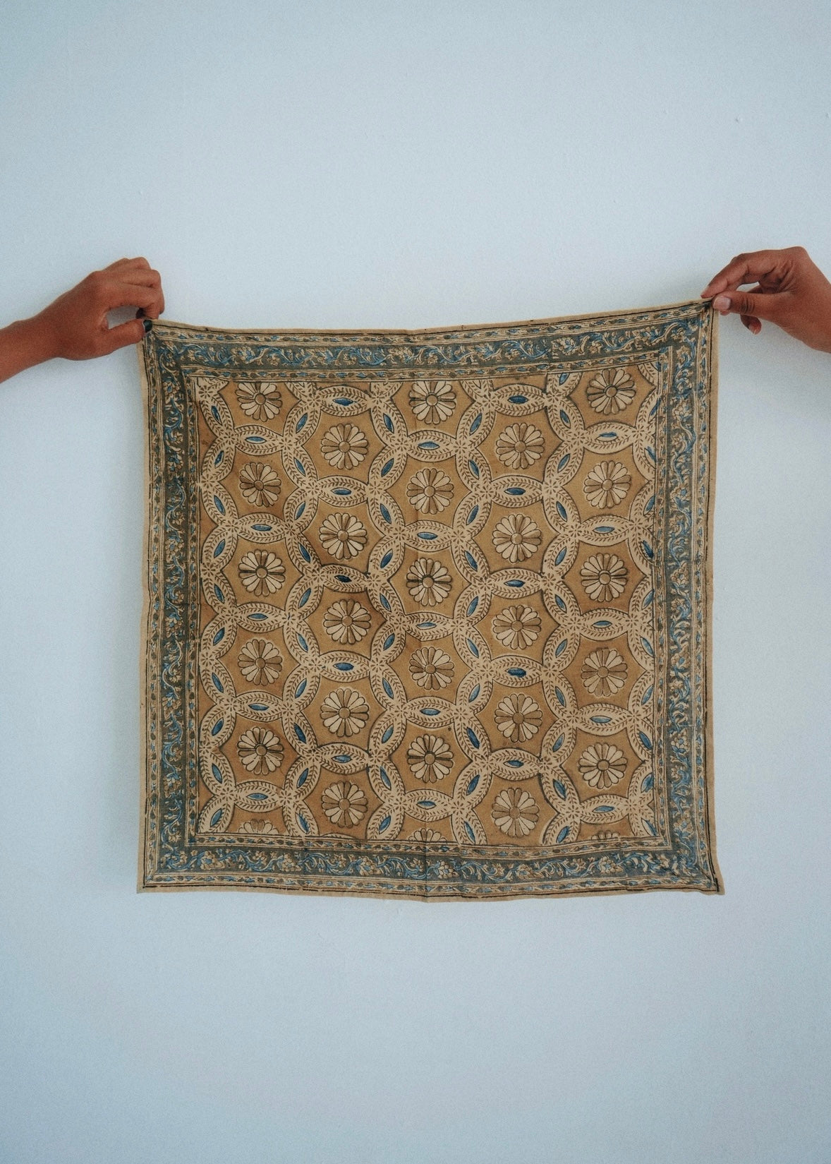 Sunflower Bundle  - Kalamkari Cotton Bandana