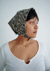 Sprouting Seeds - Kalamkari Cotton Bandana