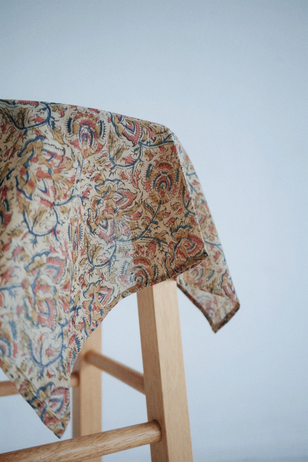 Rosary - Kalamkari Cotton Bandana (KK1472)