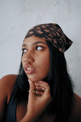 Midnight Ride - Kalamkari Cotton Bandana