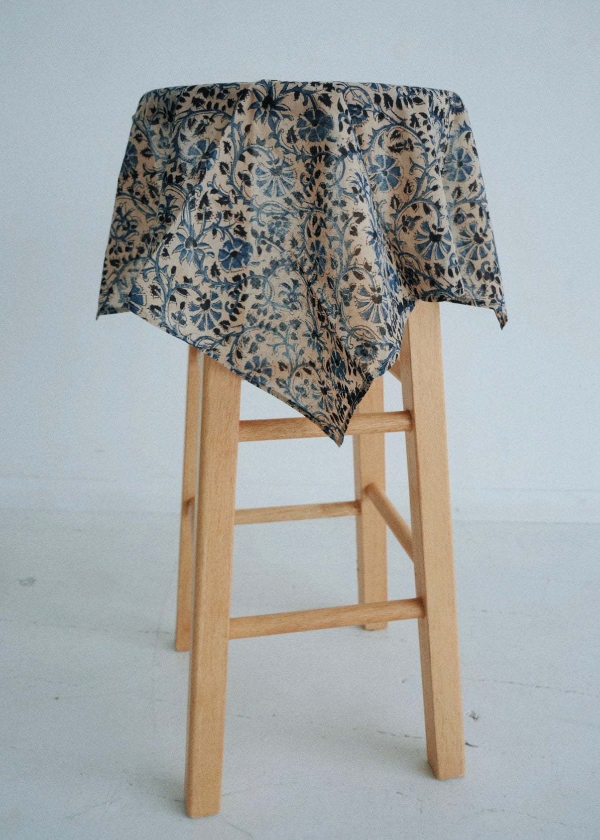 Sprouting Seeds - Kalamkari Cotton Bandana