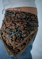 Lost in the Forest - Kalamkari Cotton Bandana