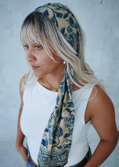 The Blue Jay's Song - Hand Block Printed