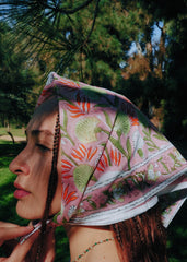 Watermelon Season - Kalamkari Cotton Bandana