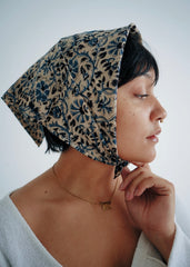 Sprouting Seeds - Kalamkari Cotton Bandana