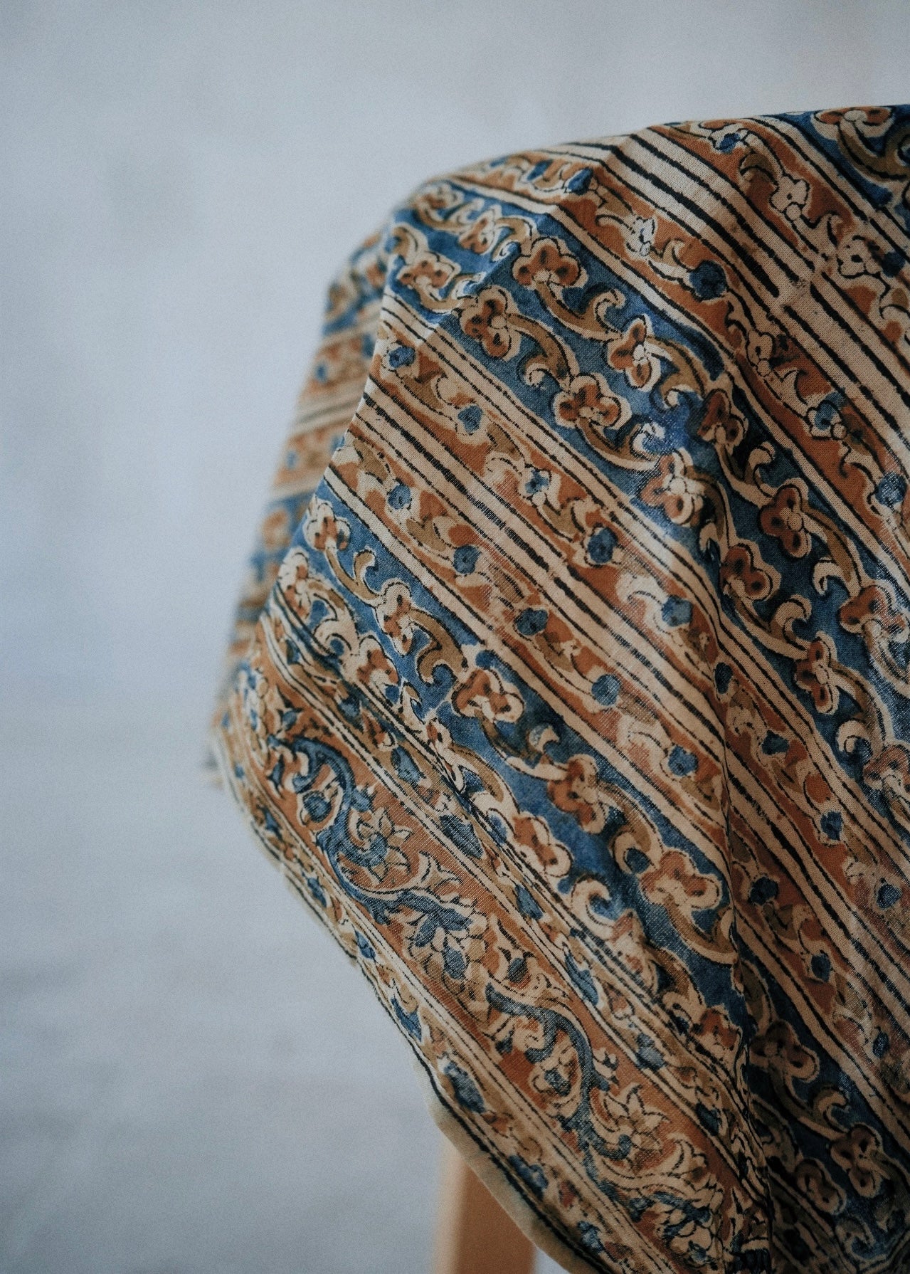 Jaggery Rivers - Kalamkari Cotton Bandana