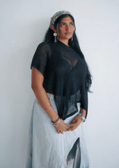 Cobra Lily - Kalamkari Cotton Bandana