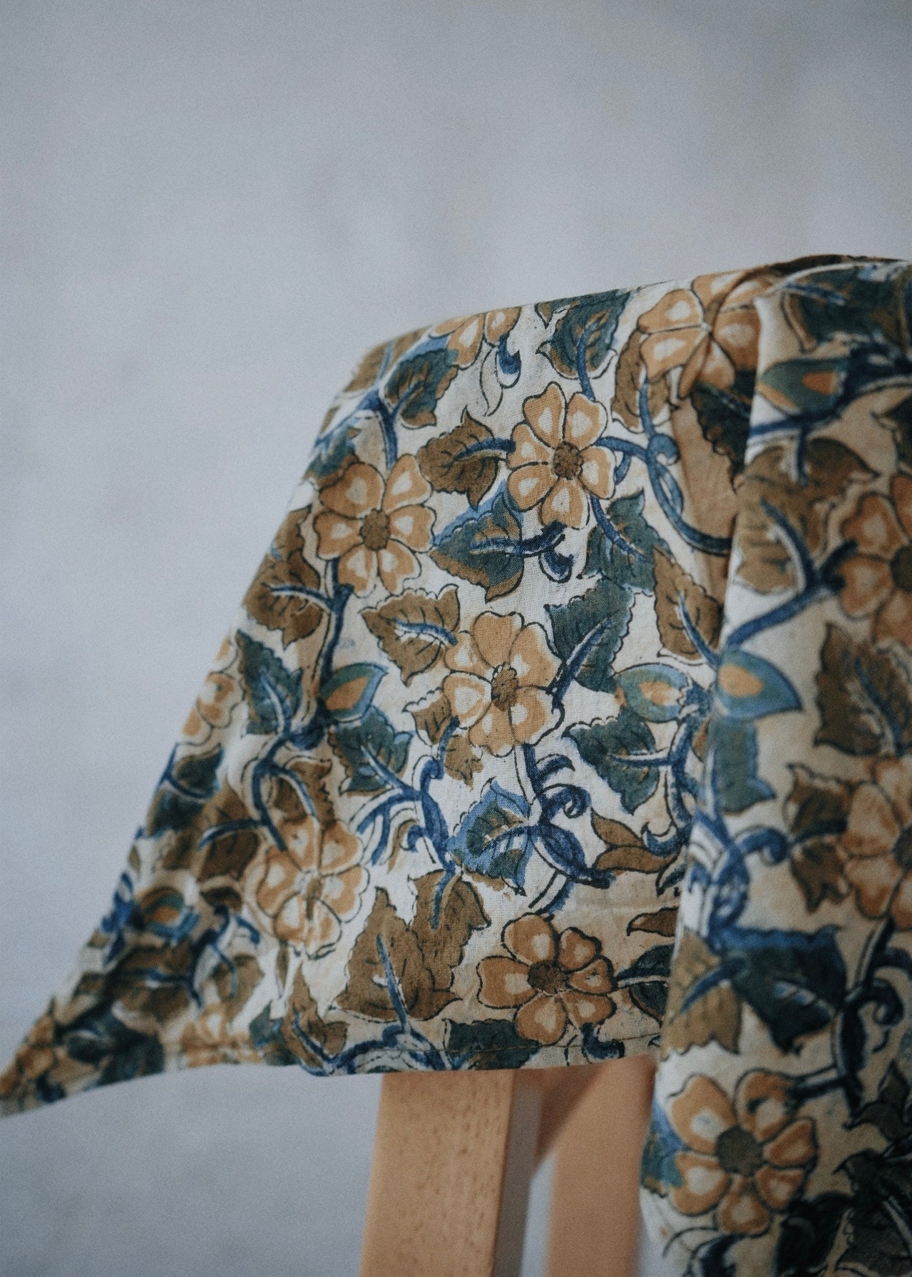 Woven Thistle - Kalamkari Cotton Bandana