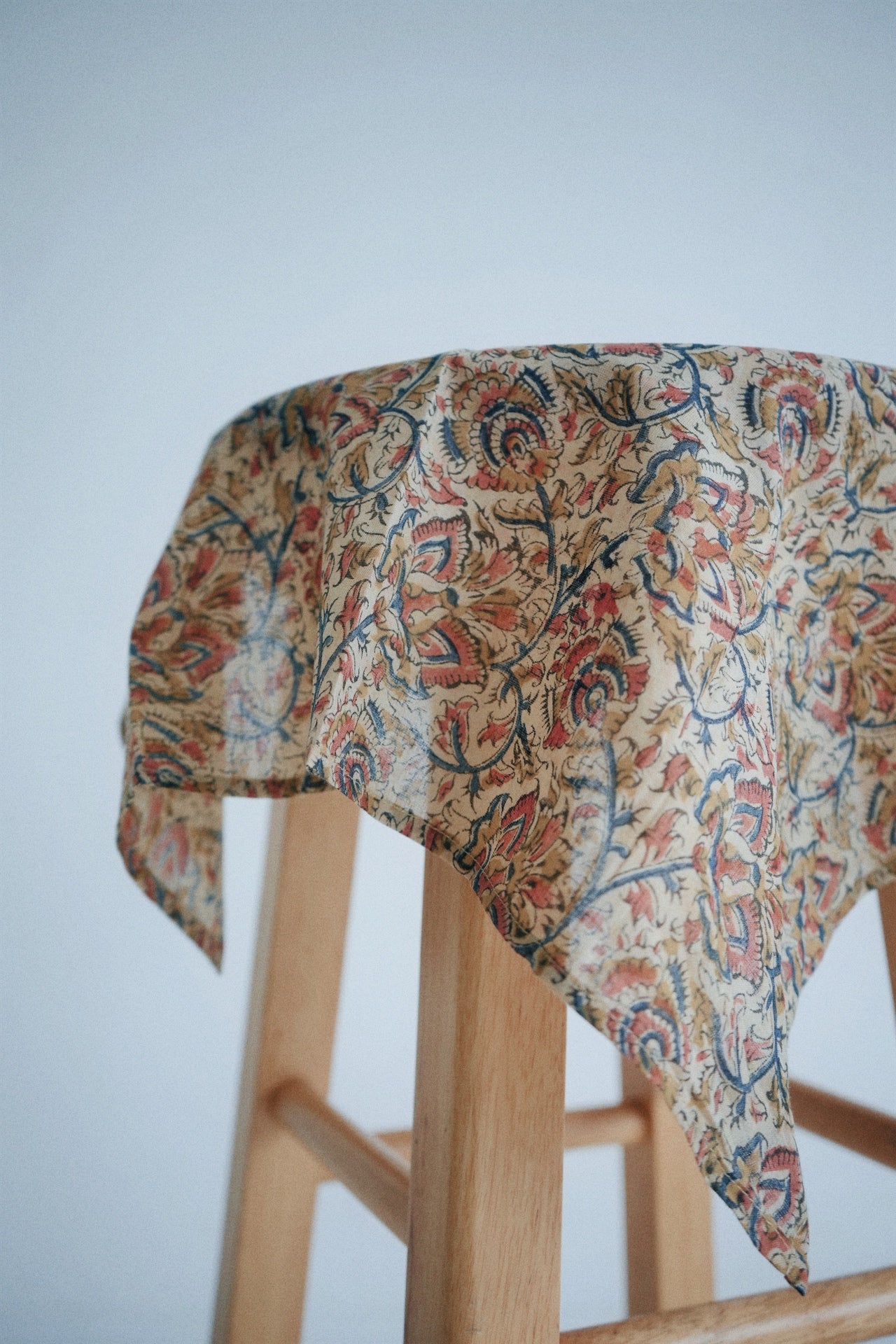 Rosary - Kalamkari Cotton Bandana (KK1472)