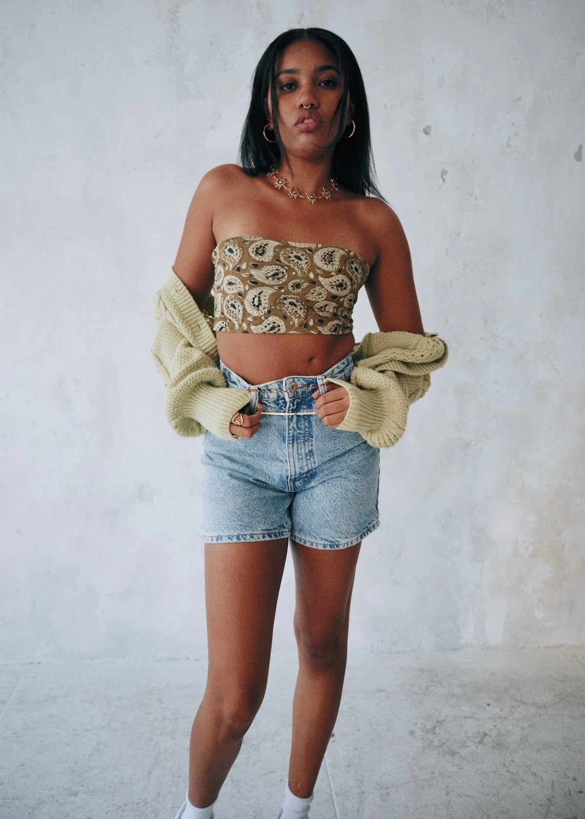 Emerald Wine - Kalamkari Cotton Bandana