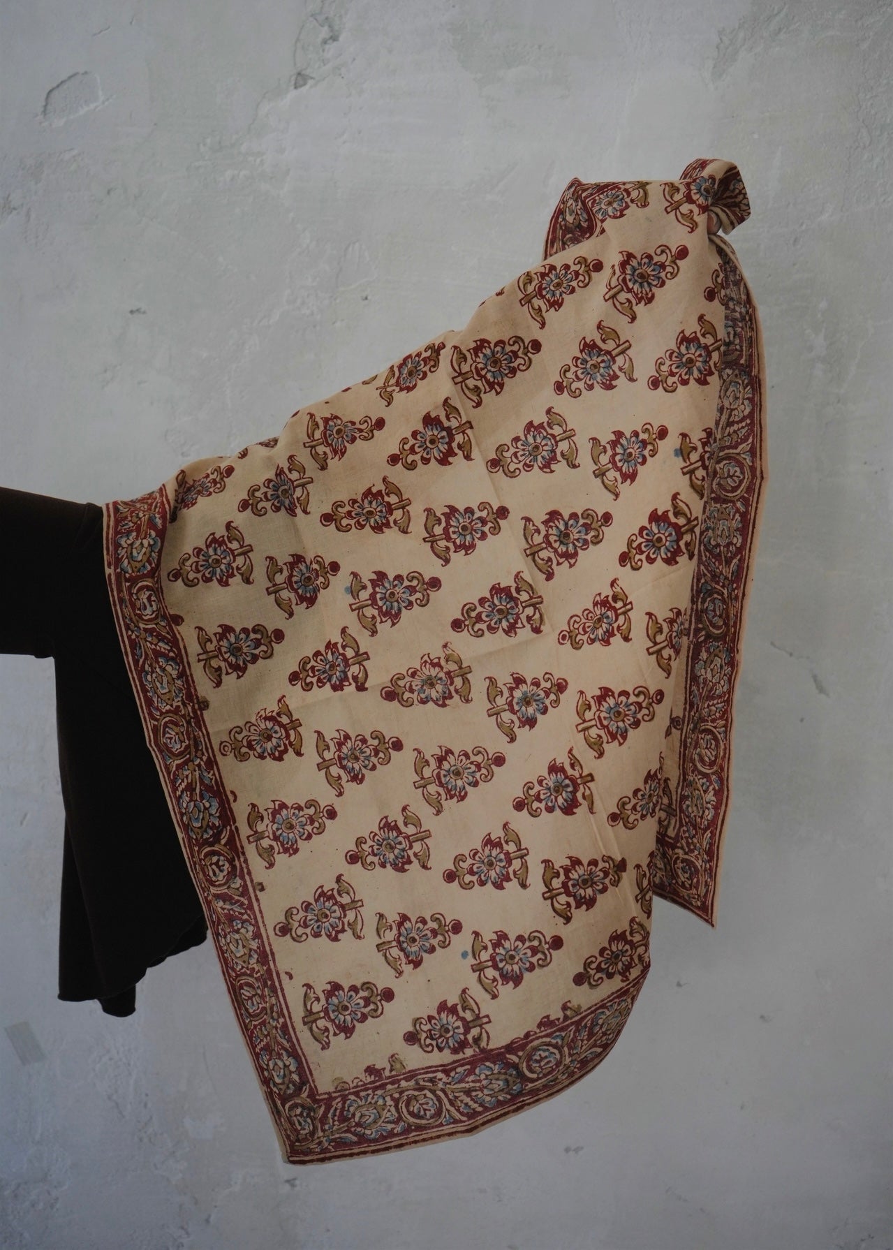 Petal Staircase - Kalamkari Cotton Bandana