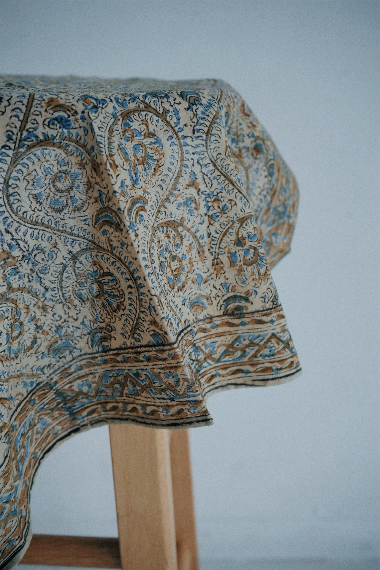 Golden Spade - Kalamkari Cotton Bandana