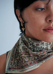 Mystic Vines -  Kalamkari Cotton Bandana