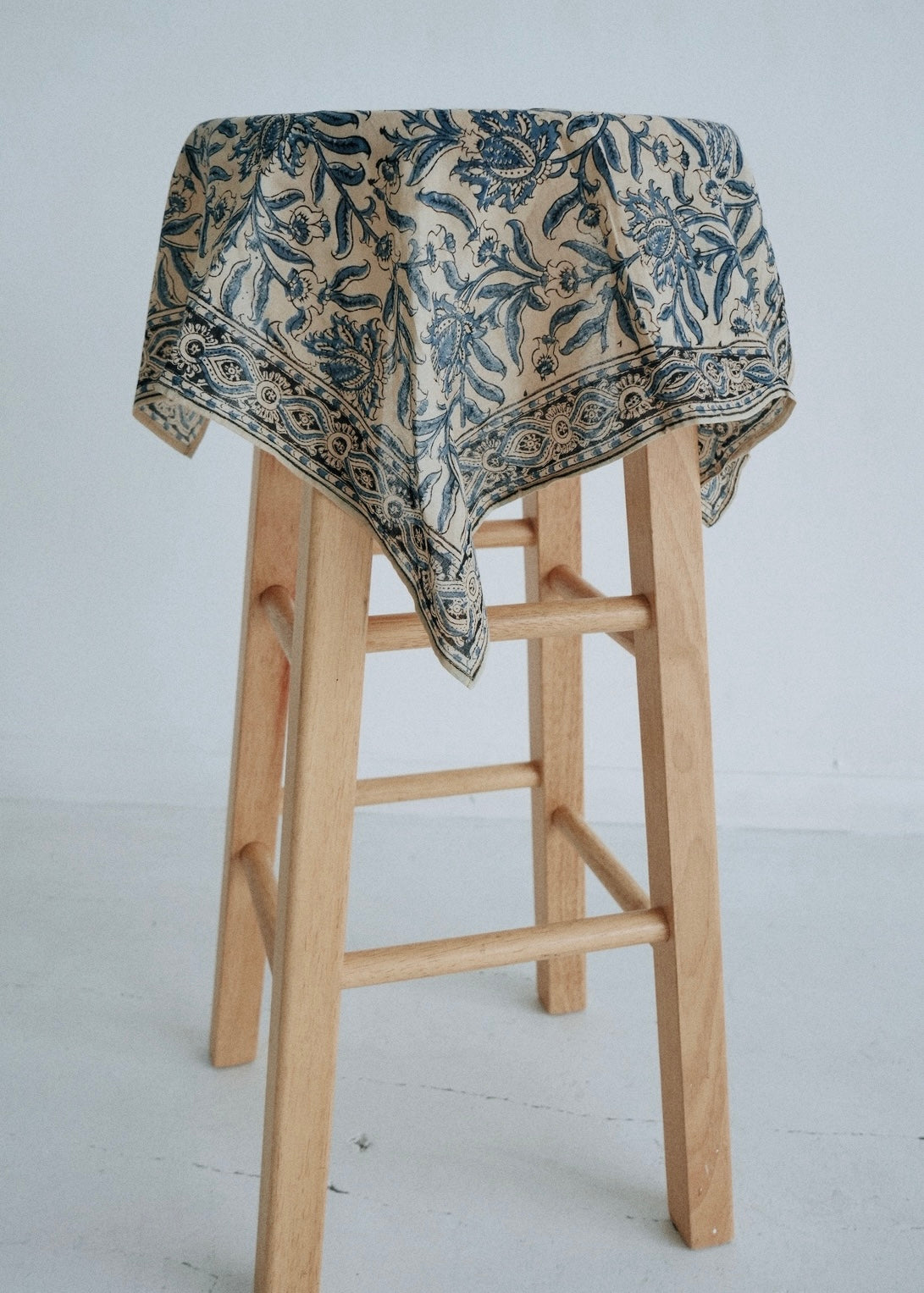 Cobra Lily - Kalamkari Cotton Bandana