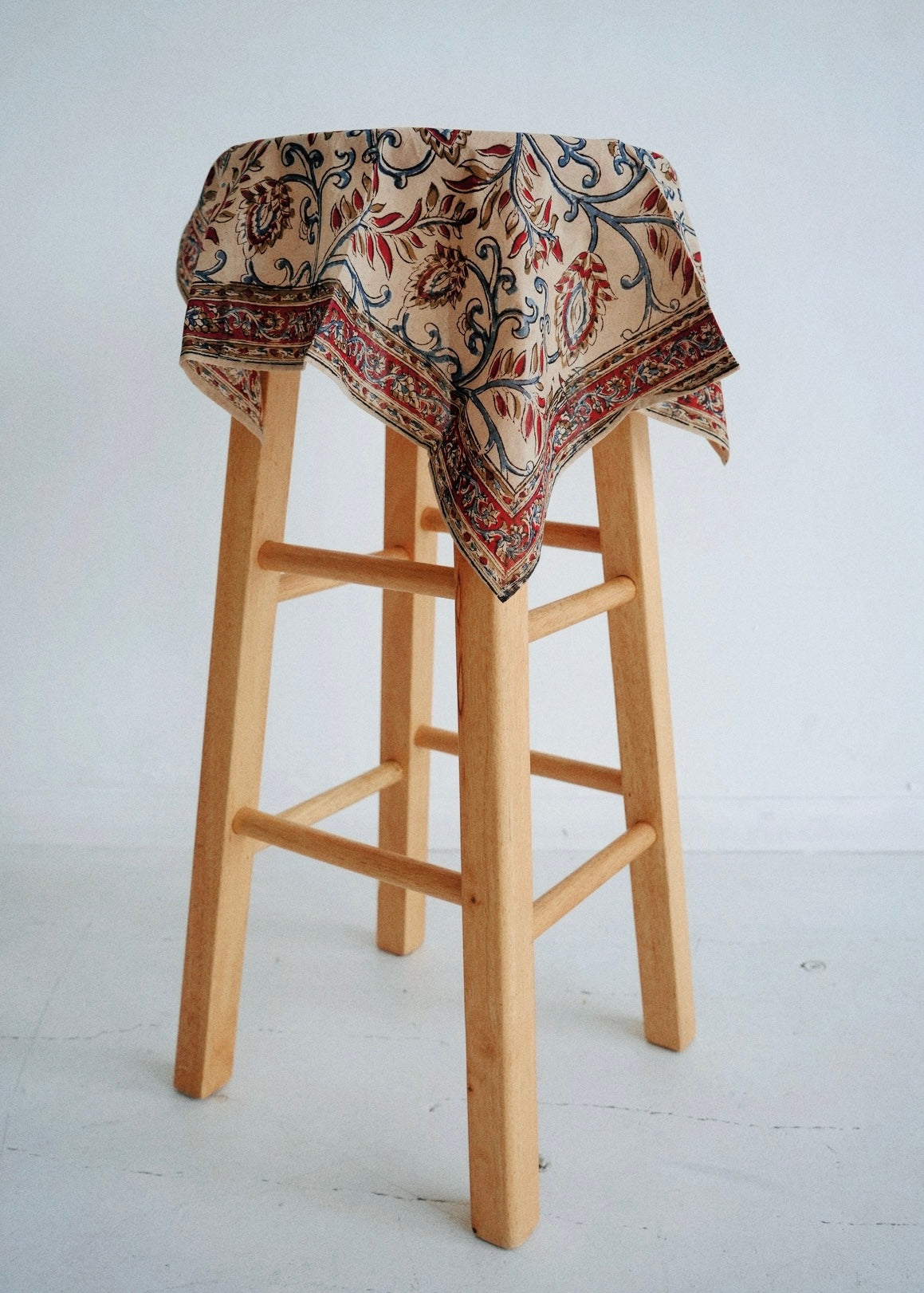 Jackfruit Garden - Kalamkari Cotton Bandana