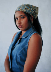 Dusky Bloom - Kalamkari Cotton Bandana