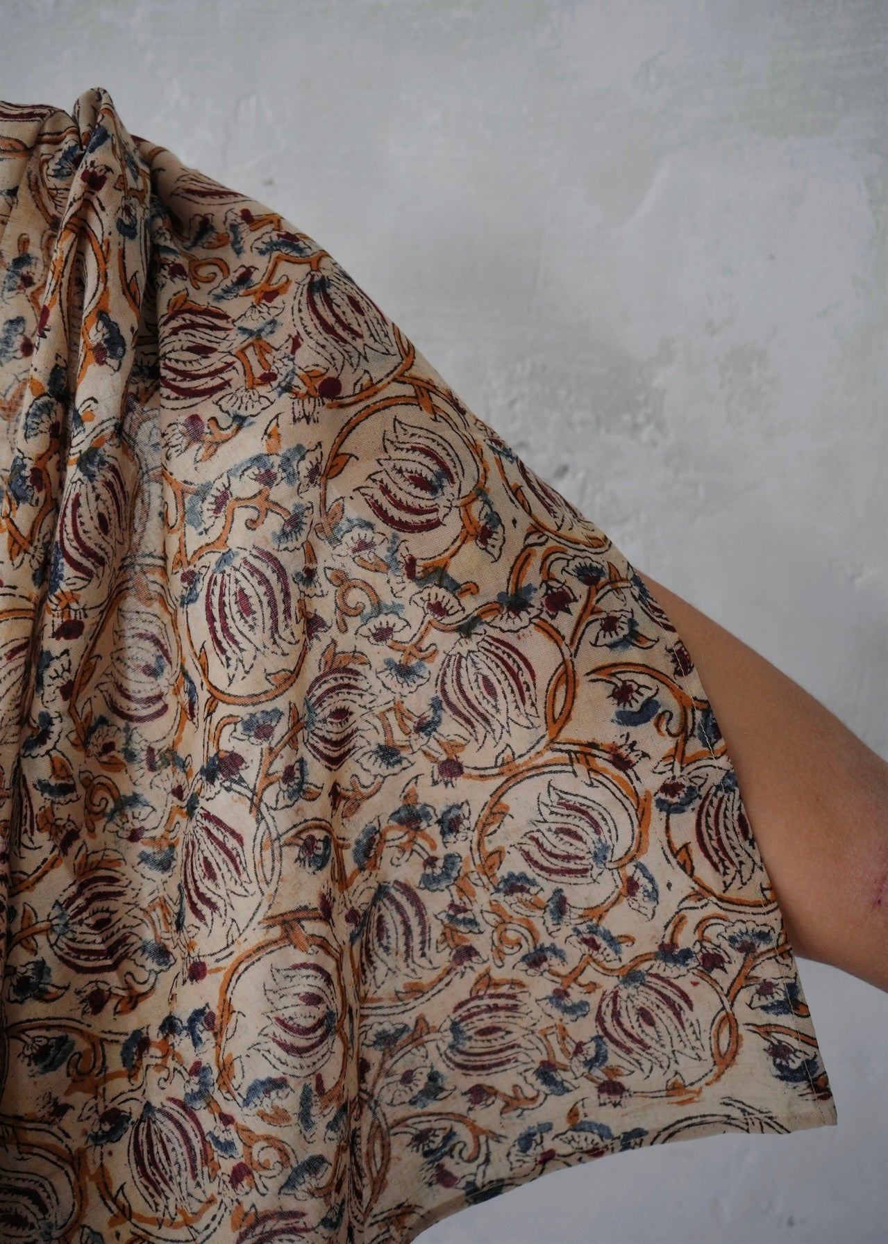 Autum Harvest  - Kalamkari Cotton Bandana