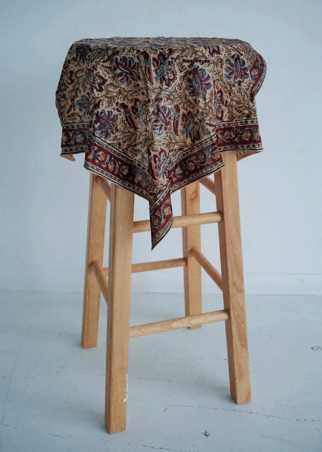 Painted Lady - Kalamkari Cotton Bandana