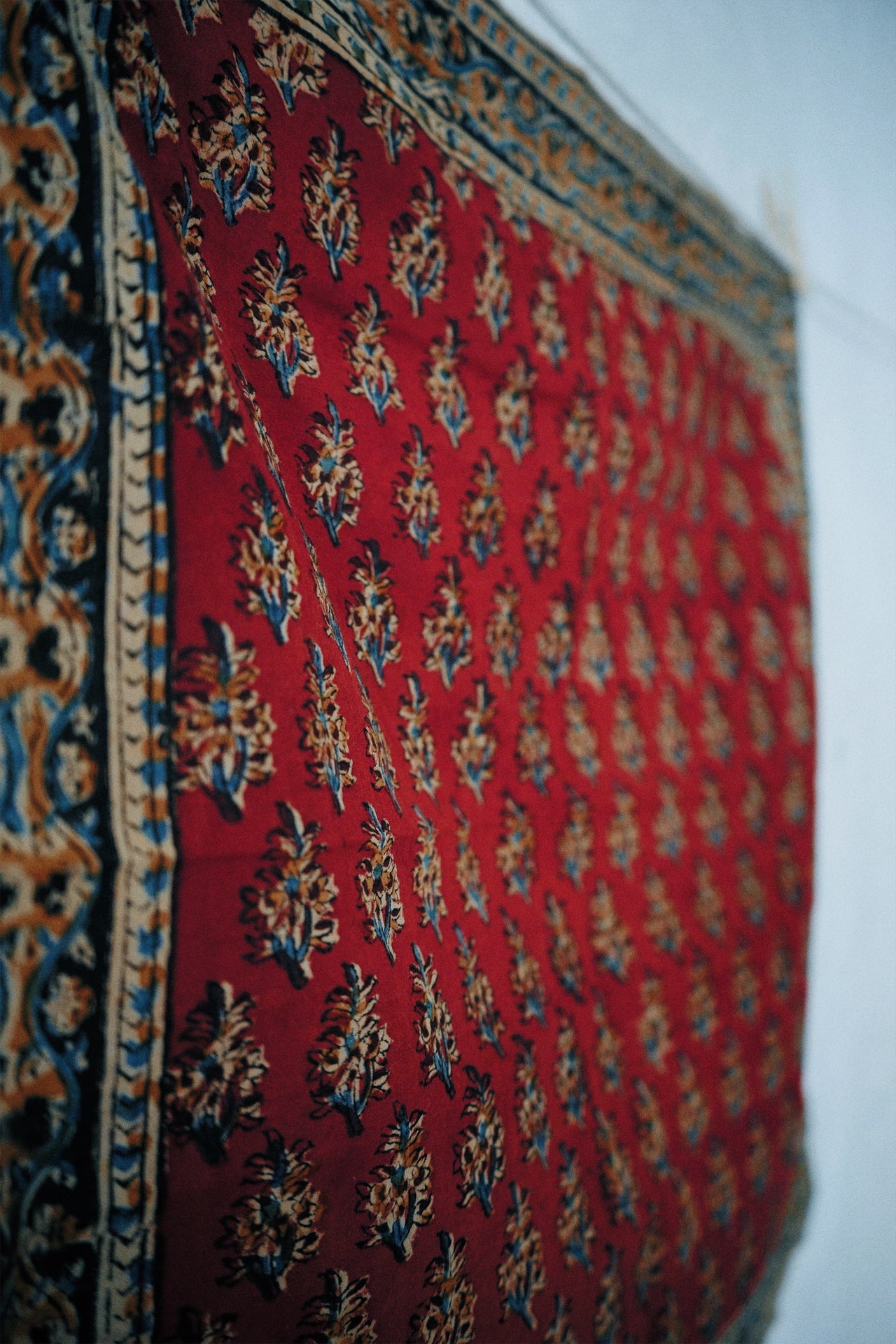 Artichoke Heart - Kalamkari Cotton Bandana