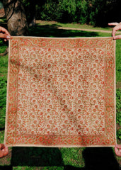 Red Vinyard - Kalamkari Cotton Bandana
