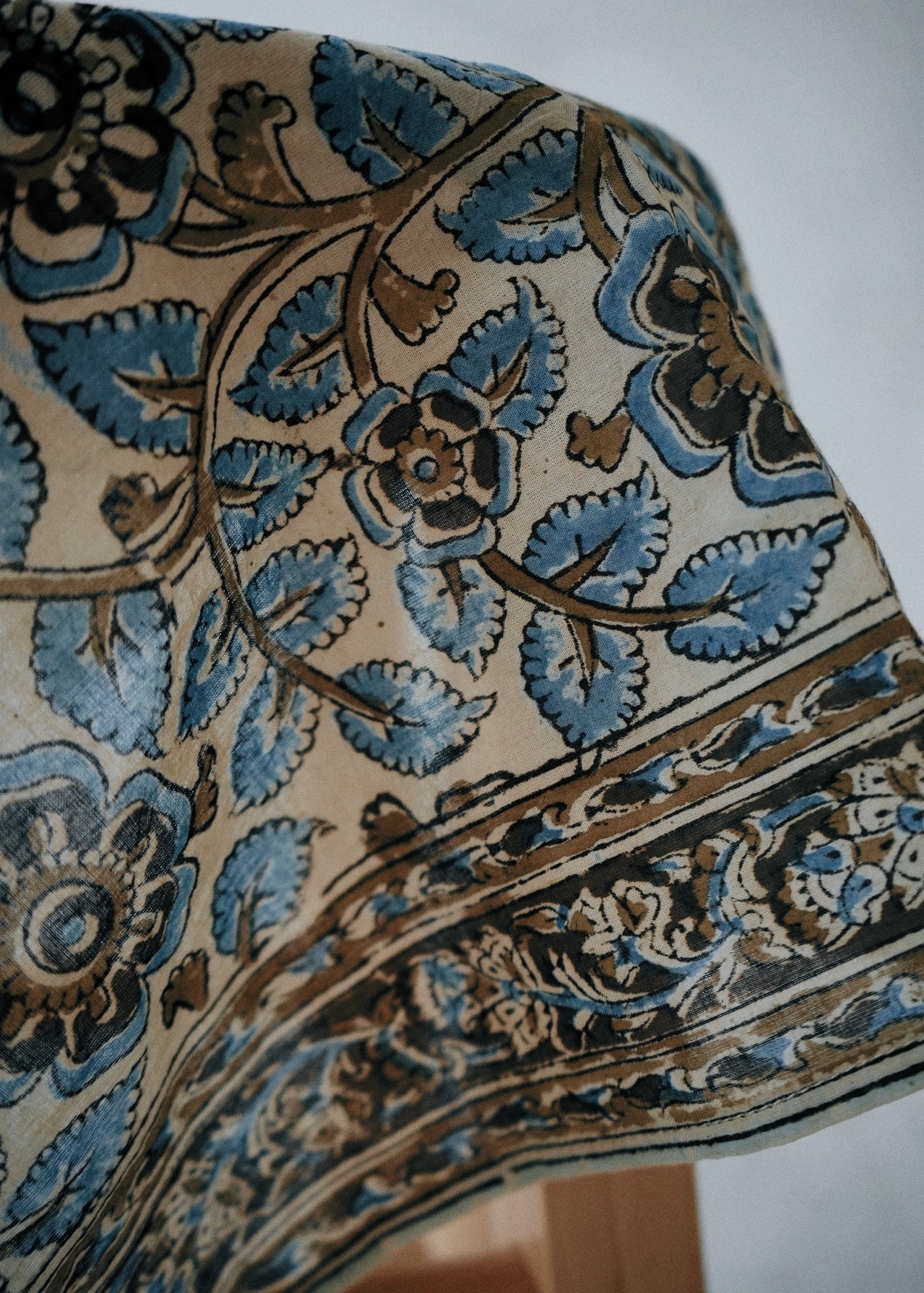 Dusky Bloom - Kalamkari Cotton Bandana