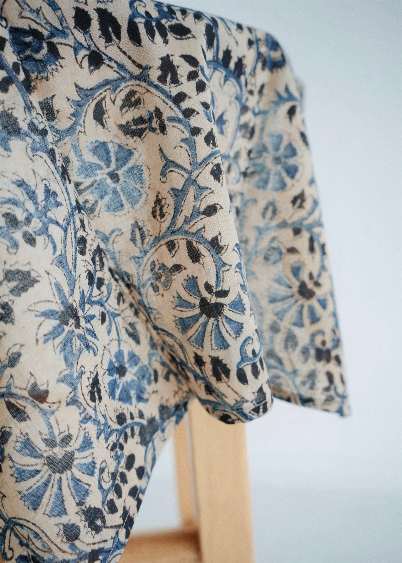 Sprouting Seeds - Kalamkari Cotton Bandana